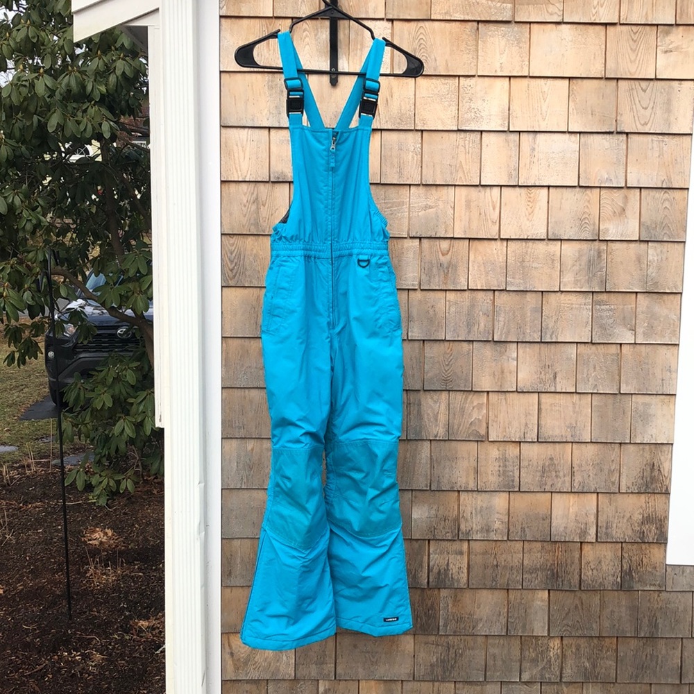 Girls Land End Size 10 Snow Bib/Pants